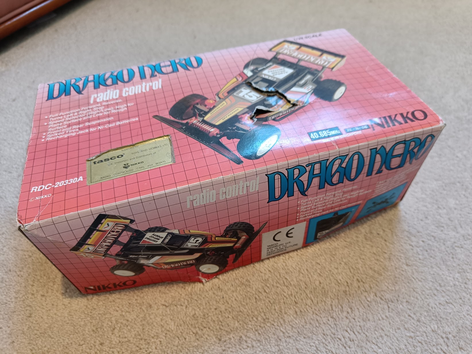 Old car box